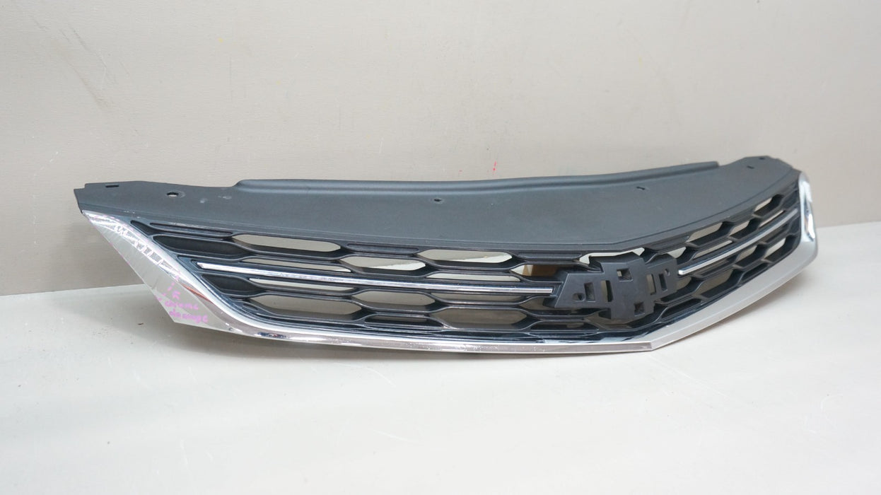 2016-2018 CHEVROLET CRUZE FRONT UPPER BUMPER GRILLE OEM