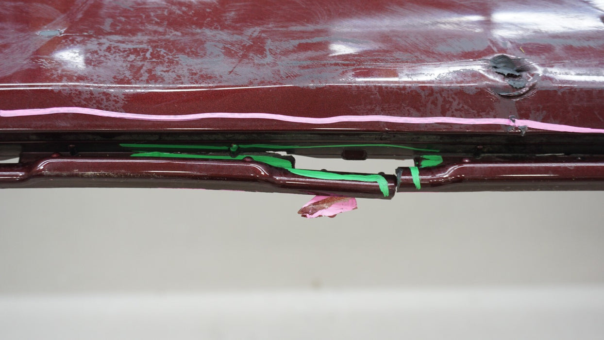 2016-2018 ACURA RDX BASE 4DR SUV REAR UPPER BUMPER COVER PANEL PLASTIC OEM