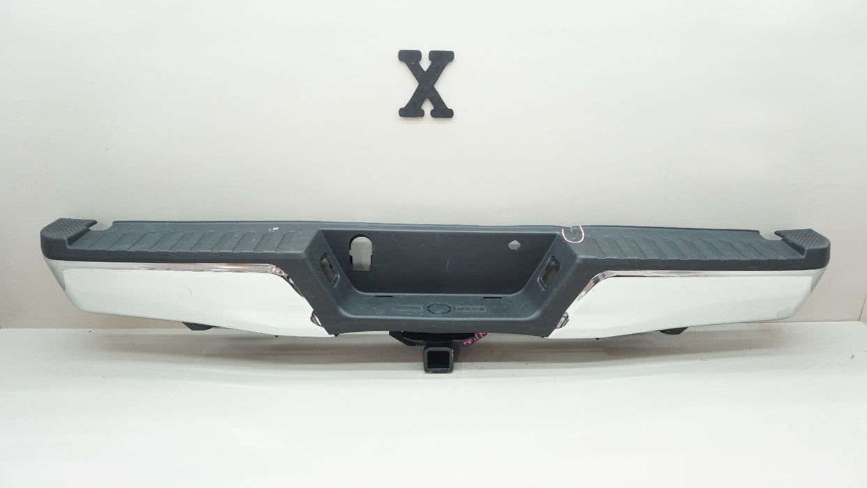 2015-2020 FORD F-150 F150 REAR METAL BUMPER COVER WITH HITCH OEM