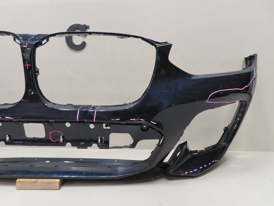 2018-2020 BMW X3 XDRIVE30I G01 M SPORT FRONT BUMPER COVER PANEL OEM 5111139605