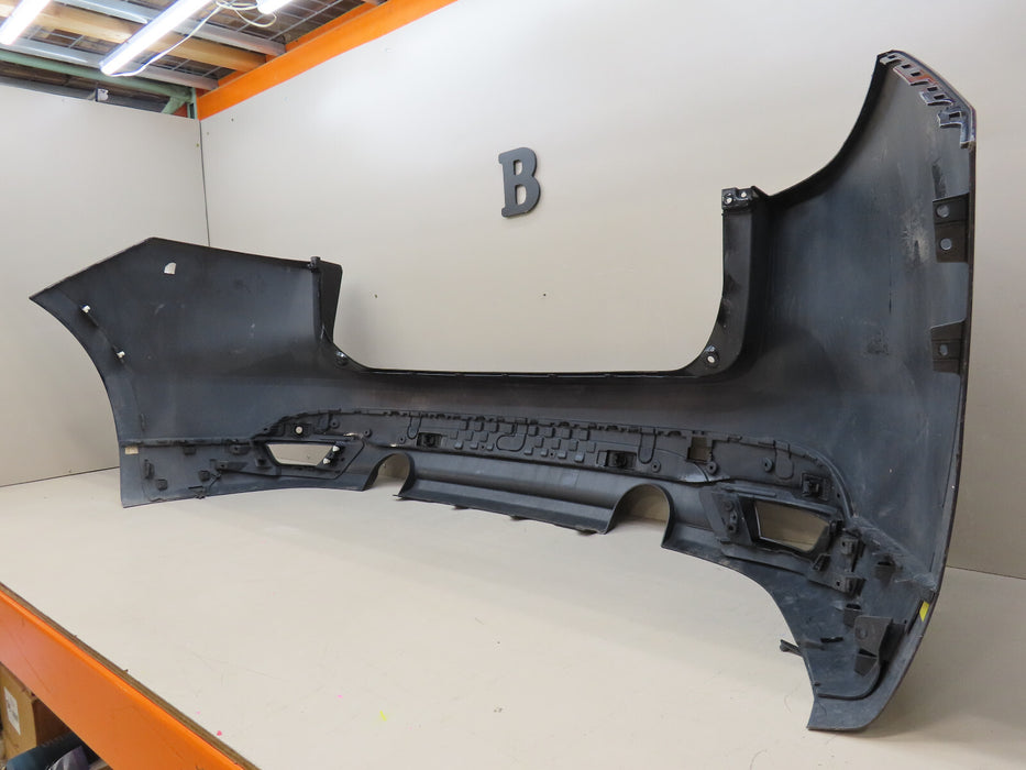 2017-2020 JAGUAR F-PACE REAR BUMPER COVER W/VALANCE OEM