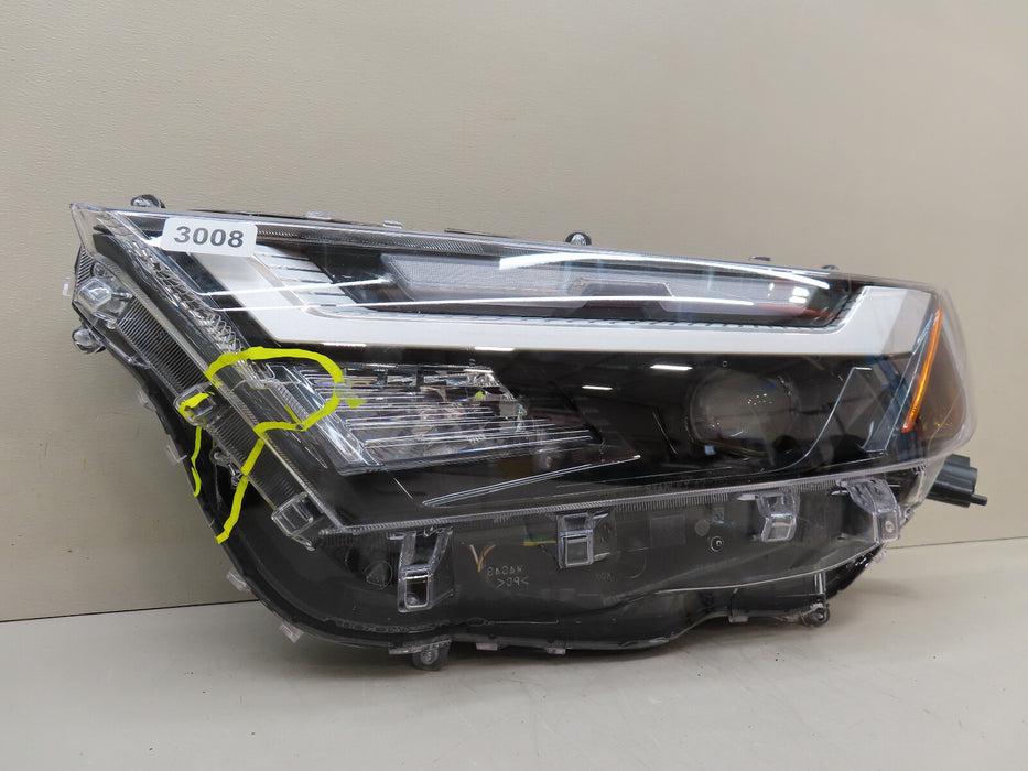 2022-2024 TOYOTA RAV4 LEFT DRIVER SIDE HEADLIGHT LED OEM