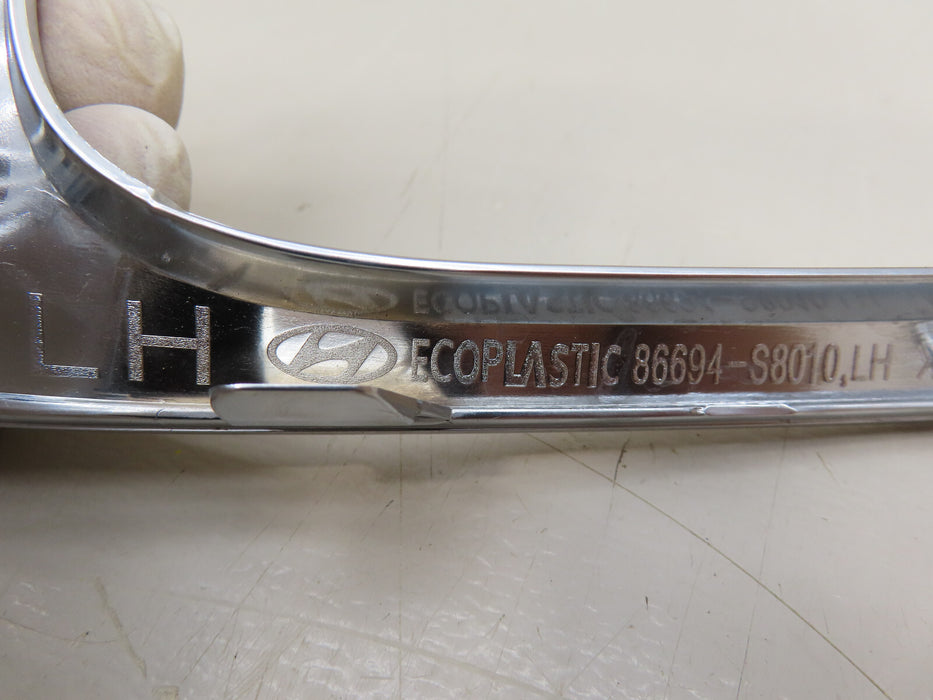 2020-2022 HYUNDAI PALISADE REAR LEFT BUMPER COVER MOLDING  86694S8010 OEM