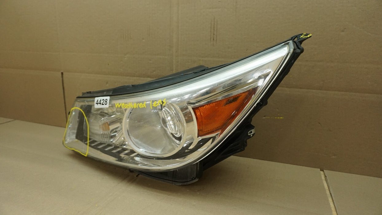 2010-2013 BUICK LACROSSE XENON FRONT LEFT DRIVER SIDE HEADLIGHT HALOGEN OEM