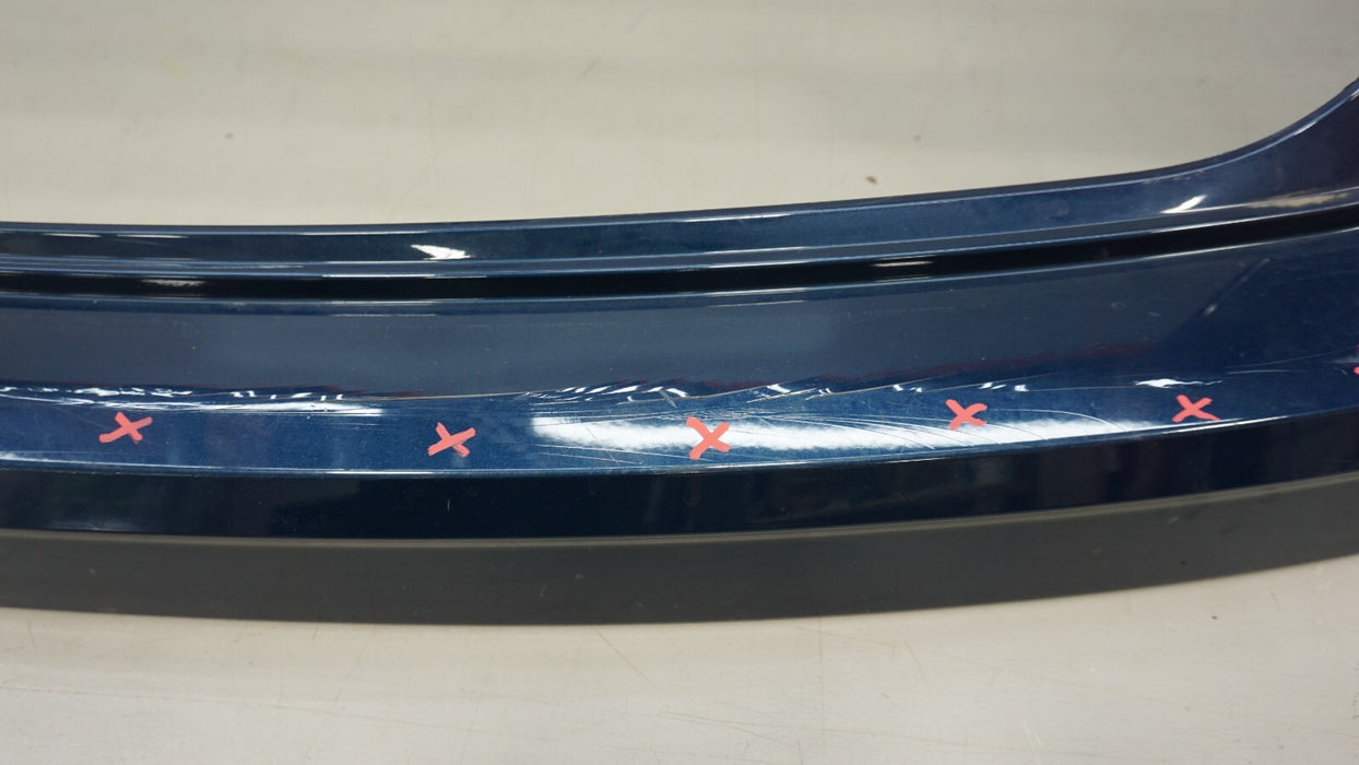 2017-2018 VOLKSWAGEN ATLAS REAR UPPER BUMPER COVER OEM 3CN807421