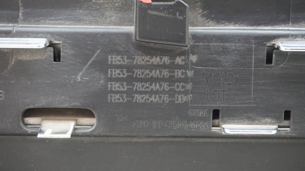2016-2019 FORD EXPLORER REAR RIGHT DOOR LOWER MOLDING OEM FB53-78254A76