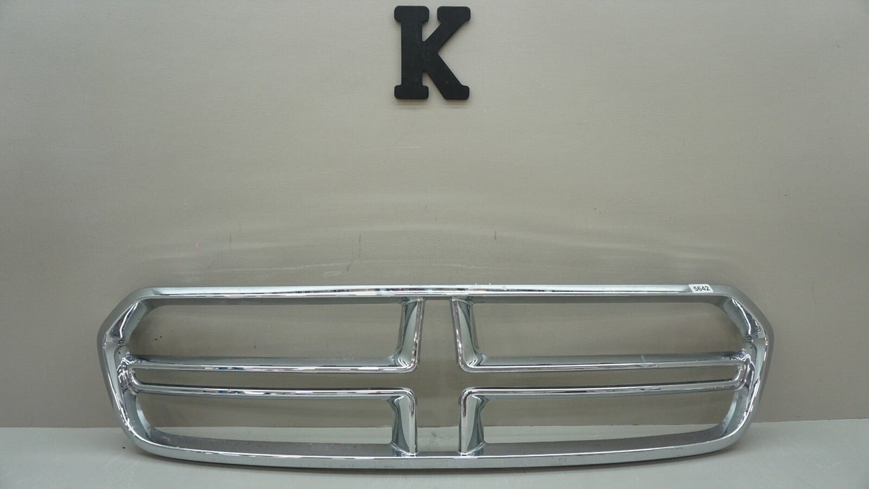 2014-2020 DODGE DURANGO FRONT CHROME GRILLE TRIM MOLDING 05113712AC OEM