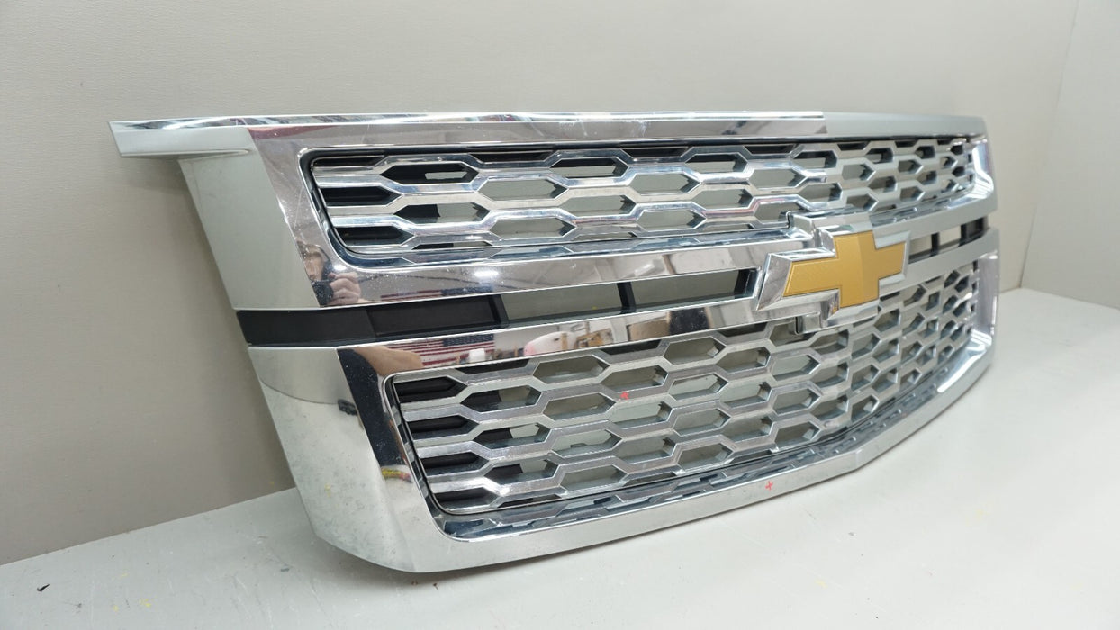 2015-2020 CHEVROLET TAHOE FRONT UPPER RADIATOR GRILLE GRILL OEM 2344094