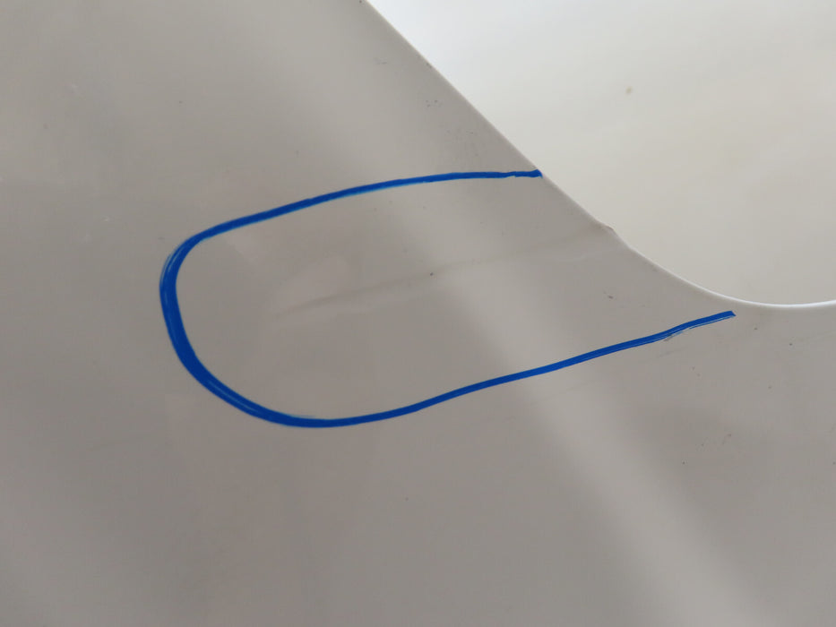 2013-2016 HYUNDAI SANTA FE REAR BUMPER COVER OEM