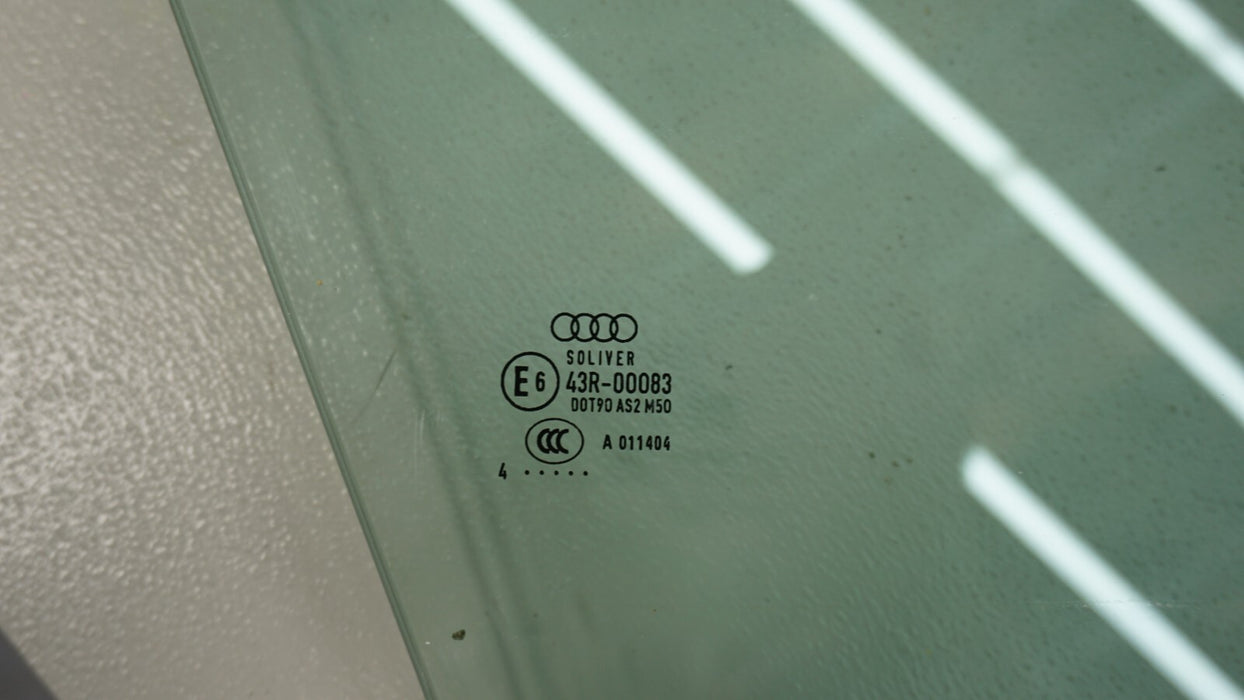 2012-2018 AUDI A7 FRONT RIGHT PASSENGER SIDE DOOR GLASS WINDOW OEM 43R-00083