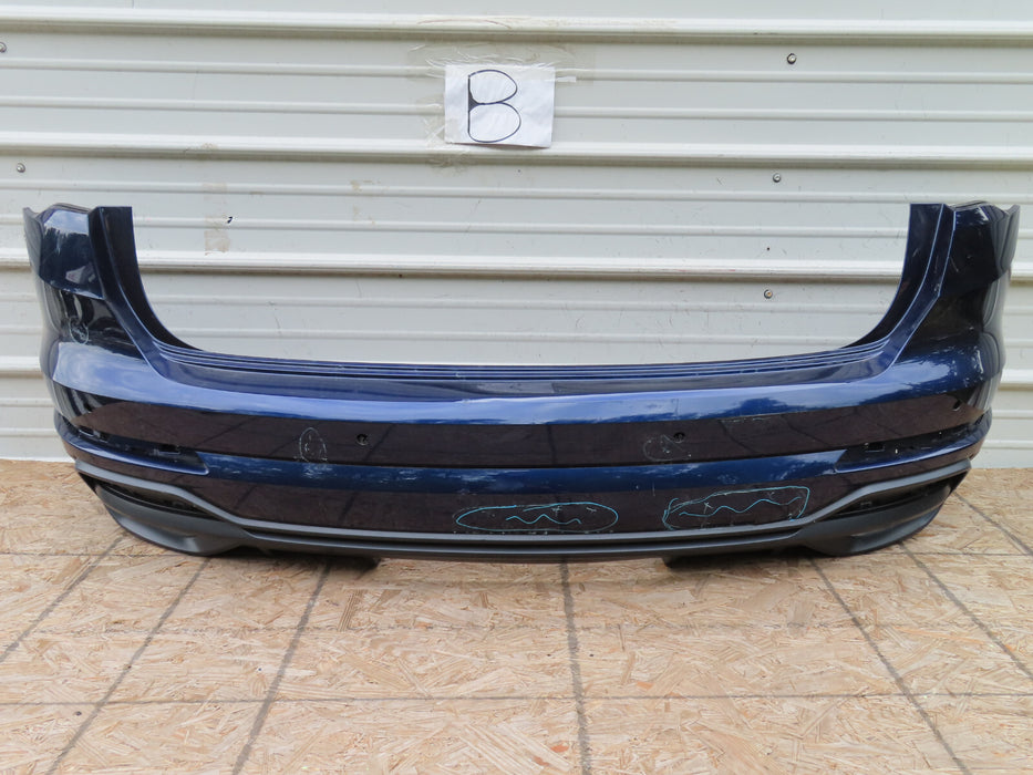 2019-2022 AUDI Q3 S-LINE Rear Bumper Cover Oem