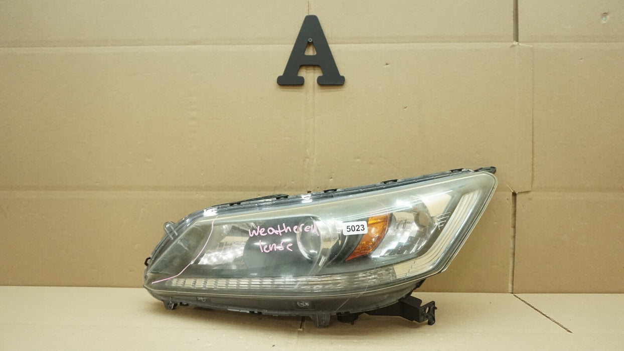 2013-2015 HONDA ACCORD FRONT LEFT DRIVER SIDE HEADLIGHT OEM 13 14 15