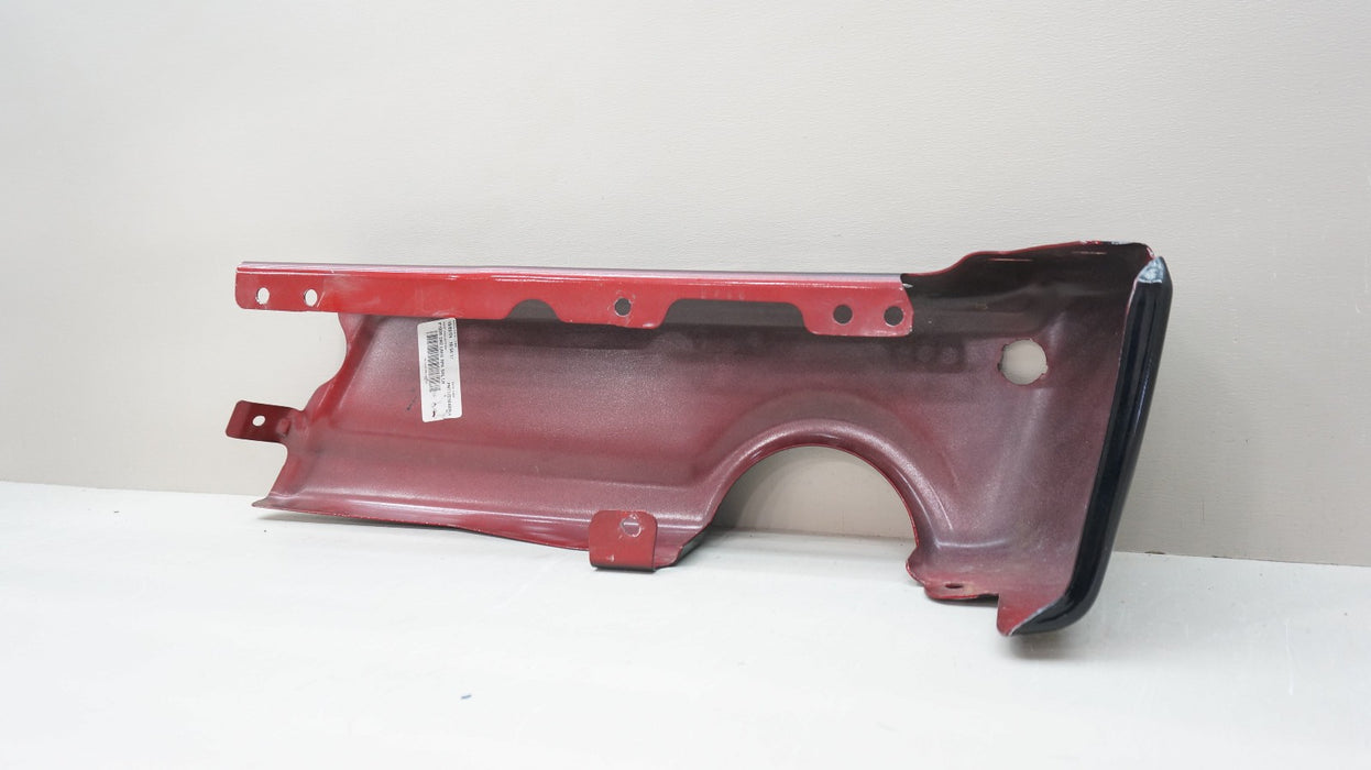 2021-2025 FORD F-150 REAR LEFT DRIVERS SIDE BUMPER END CAP W/ SENSOR HOLE OEM