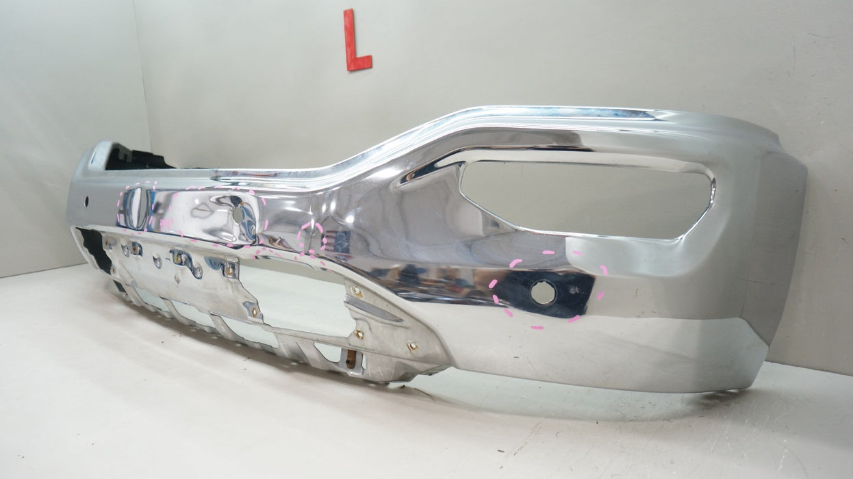 2016-2018 GMC SIERRA 1500 FRONT METAL BUMPER COVER PANEL OEM L3417757