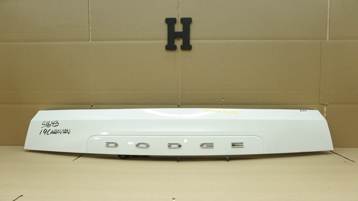 2011-2018 DODGE GRAND CARAVAN REAR TAILGATE TRIM MOLDING OEM DX-30666 855010