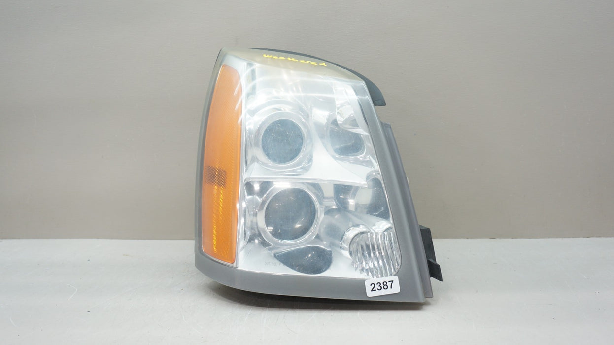 2004-2009 CADILLAC SRX FRONT RIGHT PASSENGER SIDE HEADLIGHT OEM 15926966