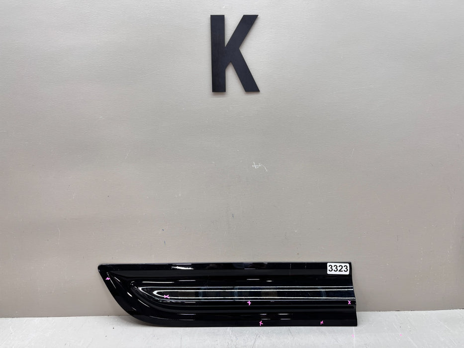 2015-2025 PORSCHE MACAN LH REAR DOOR LOWER MOLDING TRIM 95B.839.890.1R OEM