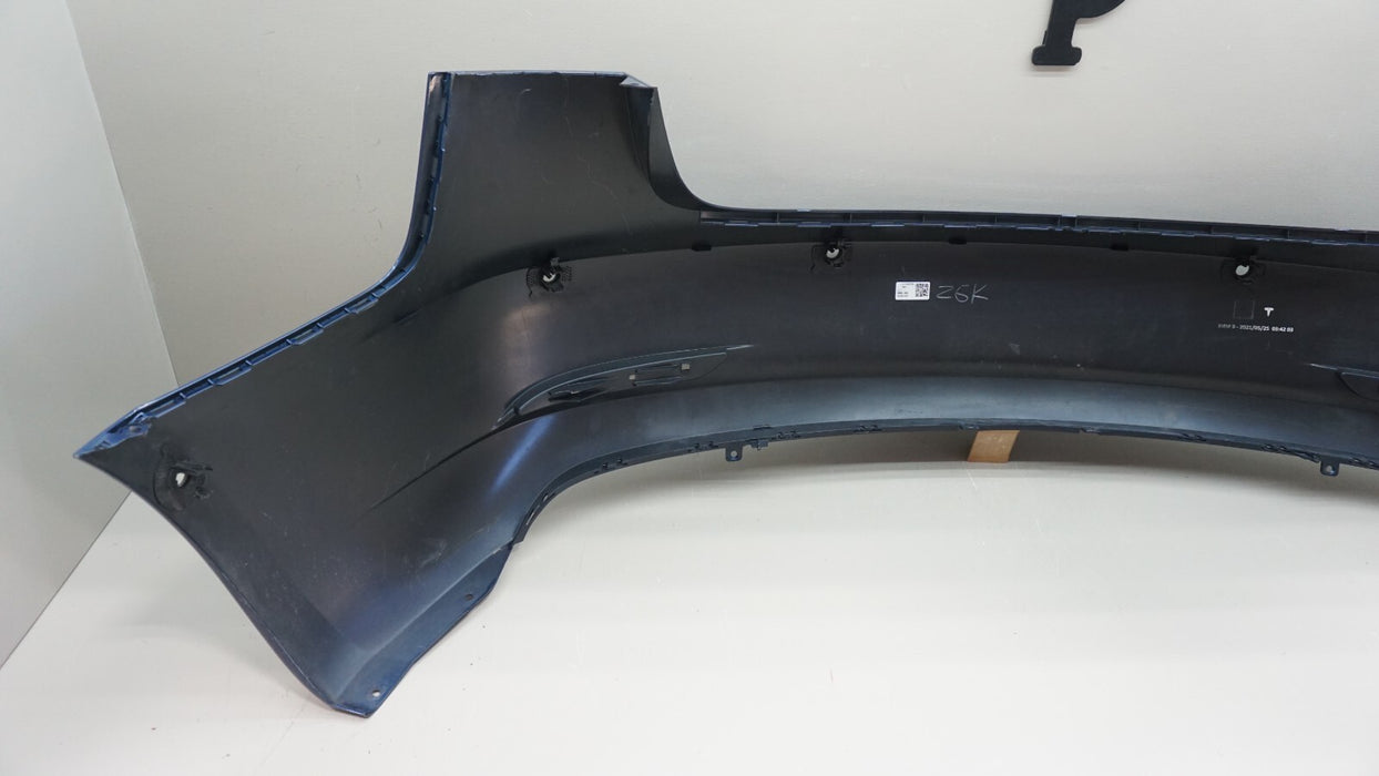 2017-2023 TESLA MODEL 3 REAR BUMPER COVER W/ SENSOR HOLES OEM
