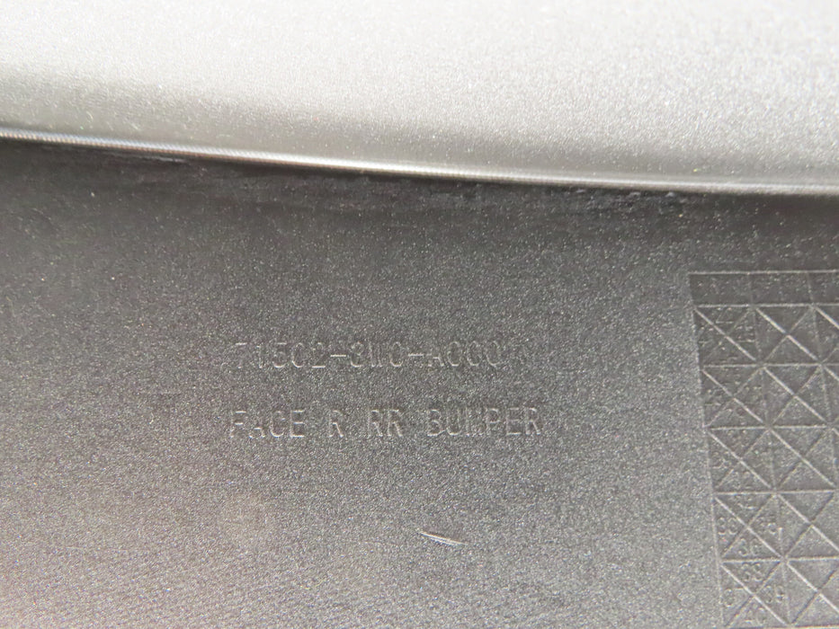 2017-2019 HONDA HR-V REAR RIGHT PASSENGER BUMPER CAP COVER OEM 71502-3W0-A000