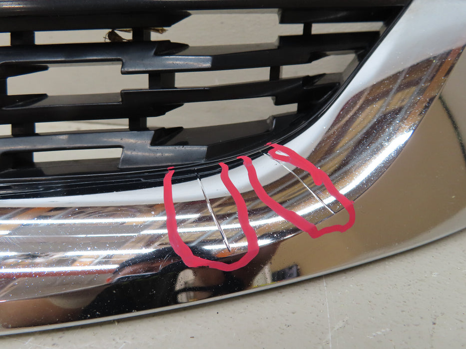 2014 2015 2016 CHEVROLET IMPALA FRONT UPPER GRILLE GRILL OEM 22995187