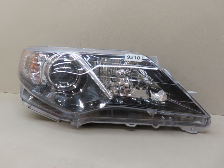 2012-2014 TOYOTA CAMRY FRONT RIGHT PASSENGER SIDE HEADLIGHT HALOGEN AFTERMARKET