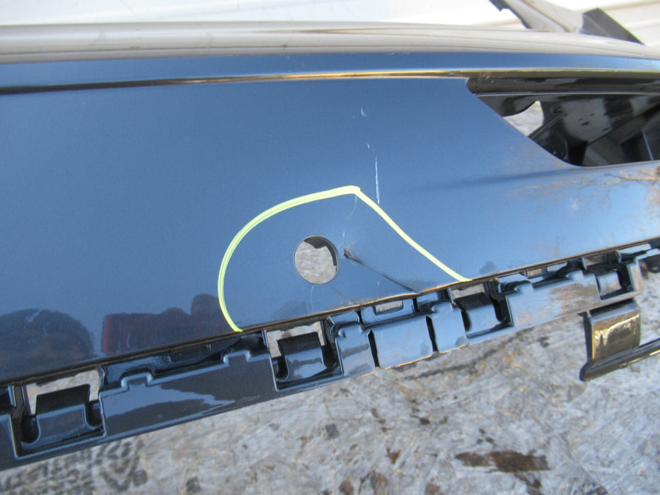 2018-2020 AUDI Q5 REAR BUMPER COVER PANEL BLACK PLASTIC FACTORY 80A-807-511 OEM