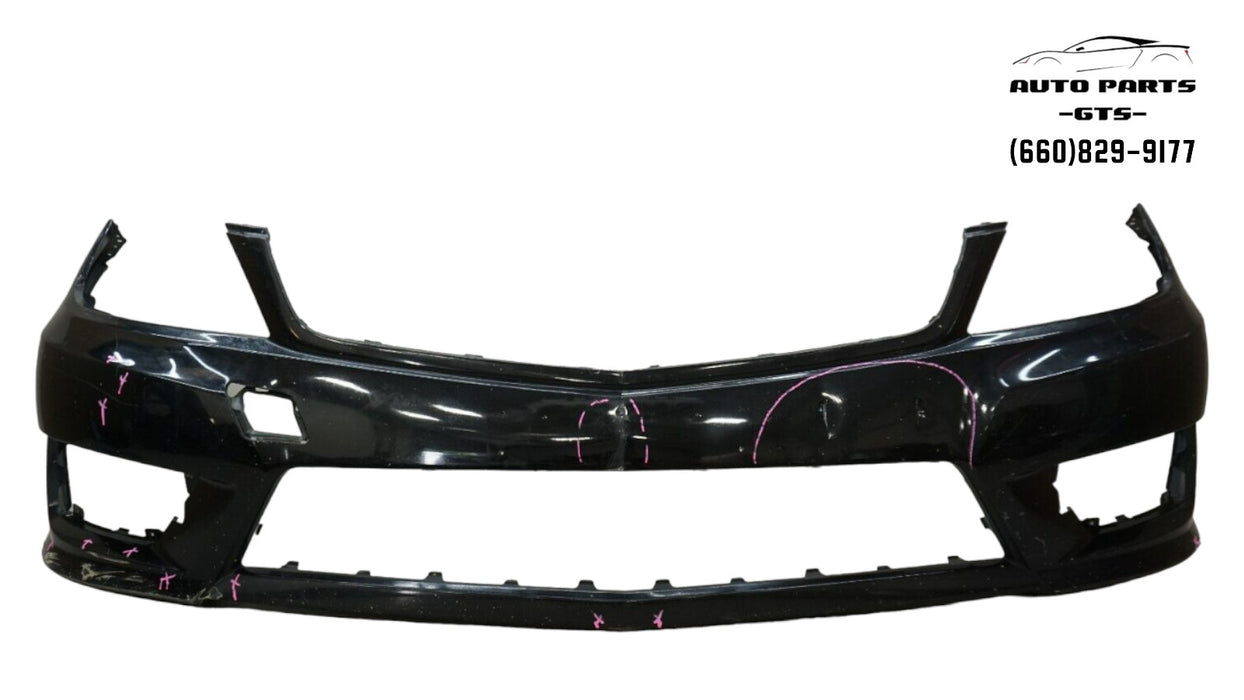 2012-2014 MERCEDES C250 C300 C350 W204 AMG FRONT BUMPER COVER OEM A2048807847