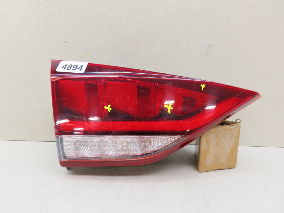 2015-2017 GENESIS G80 REAR LEFT DRIVER SIDE INNER TAIL LIGHT OEM