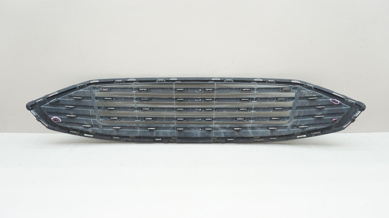 2017-2018 FORD FUSION FRONT UPPER BUMPER GRILLE GRILL OEM HS73-8150-AEW