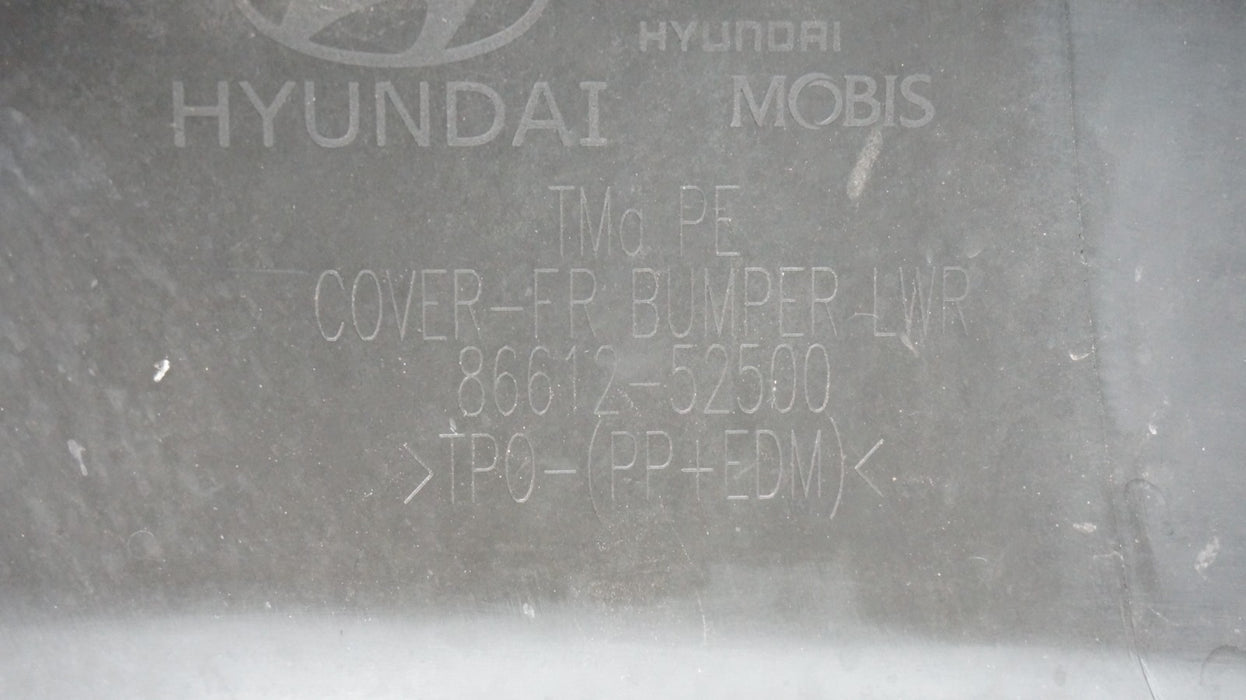 2021-2023 HYUNDAI SANTA FE REAR LOWER BUMPER COVER VALANCE OEM 86612-52500