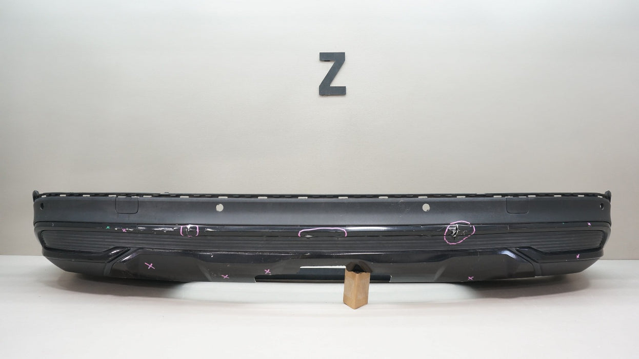 2017-2019 AUDI Q7 REAR LOWER BUMPER COVER VALANCE PANEL 4M0807521J OEM