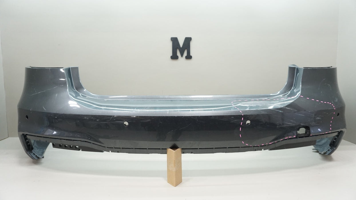 2019-2021 AUDI A7 SPORTBACK S-LINE REAR BUMPER COVER PANEL OEM 4K8807511C