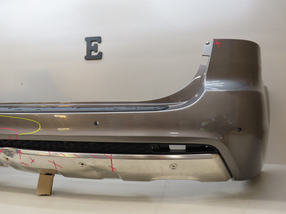 2011-2013 KIA SORENTO REAR BUMPER COVER W/ SKID PLATE OEM  86611-1U200