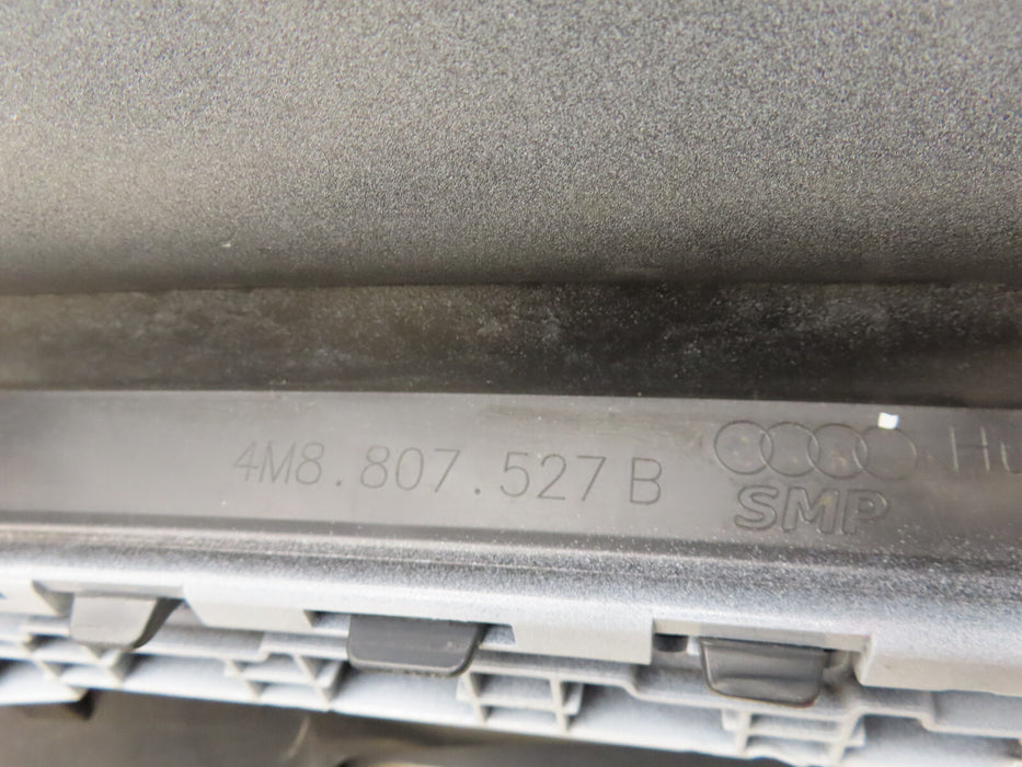 2019-2020 AUDI Q8 REAR MIDDLE/LOWER BUMPER COVER 4M8807527B OEM