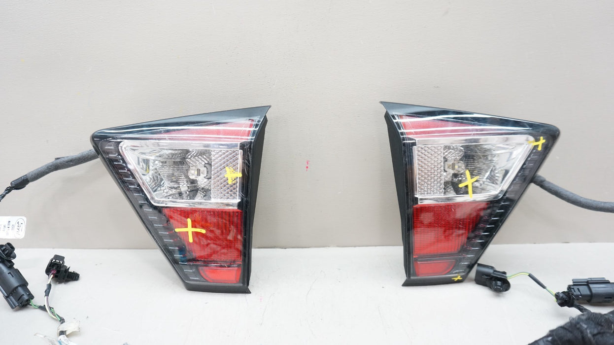2017-2019 FORD ESCAPE REAR INNER TAIL LIGHTS WITH TRUNK HARNESS AND LATCH OEM