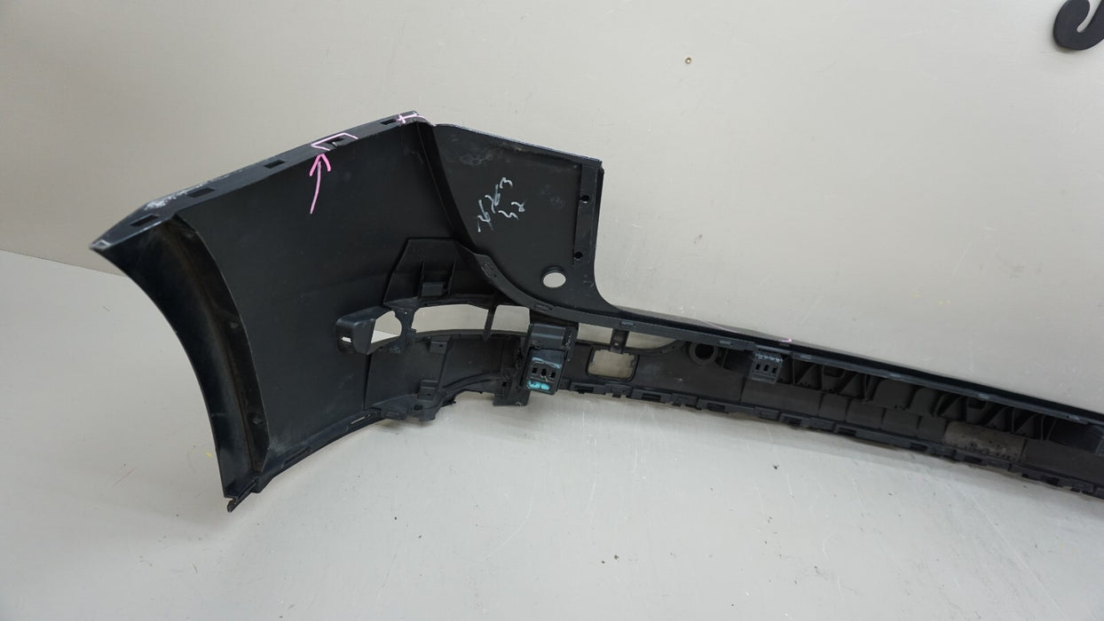 2008-2010 AUDI Q5 REAR BUMPER COVER PANEL PLASTIC BLACK OEM 8R0807385C