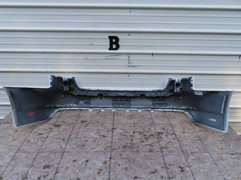 2017-2018 AUDI A4 S-LINE SEDAN REAR BUMPER COVER W/ SENSOR HOLE OEM 8W5807511J