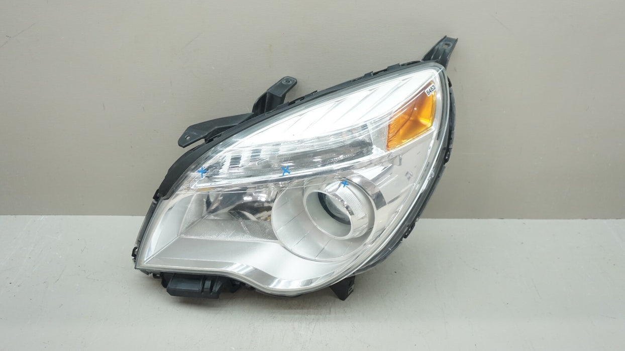 2010-2015 CHEVROLET EQUINOX FRONT LEFT DRIVER SIDE HEADLIGHT OEM