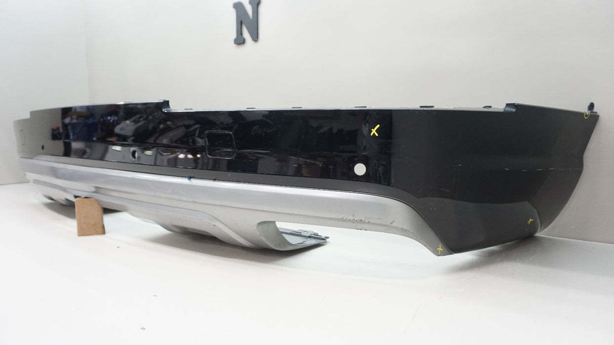 2017-2019 AUDI Q7 REAR LOWER BUMPER COVER VALANCE 4M0807527B OEM 17 18 19