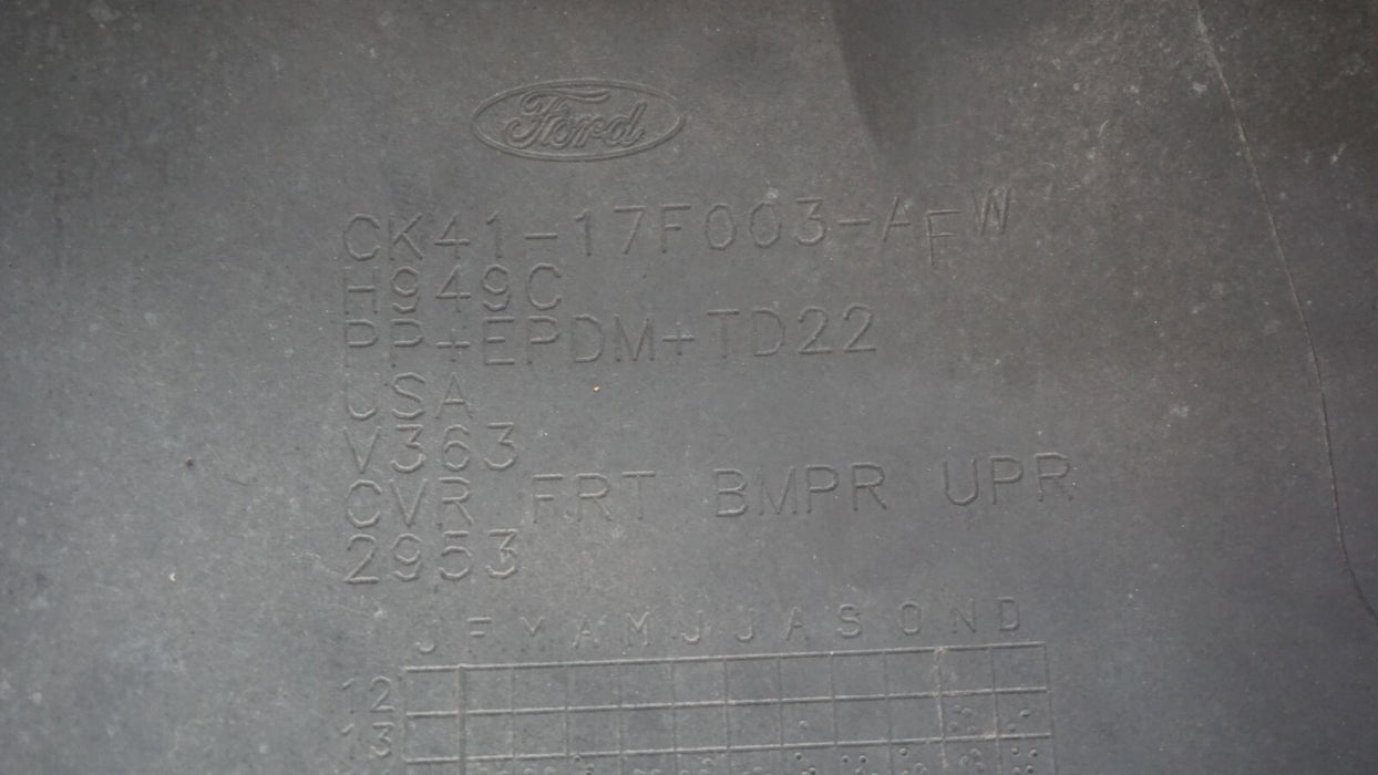 2015-2018 FORD TRANSIT 150 250 350 FRONT UPPER BUMPER COVER OEM CK41-17F003-AFW
