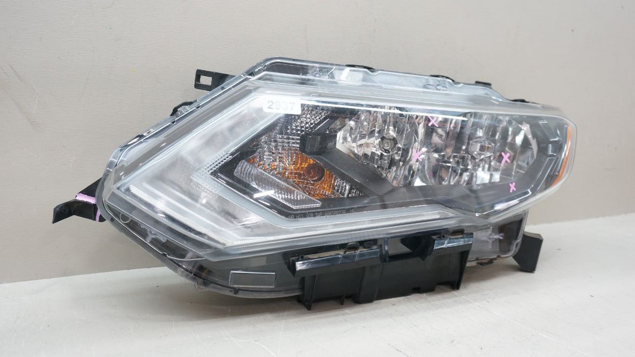 2017-2020 NISSAN ROGUE FRONT LEFT DRIVER SIDE HALOGEN W/ LED HEADLIGHT OEM