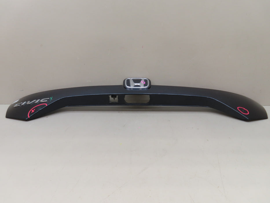 2016-2020 HONDA CIVIC REAR TRUNK LID FINISH GARNISH MOLDING OEM