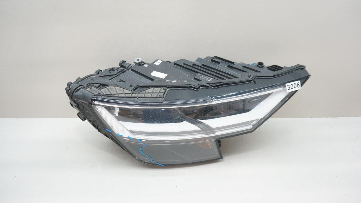 2019-2023 AUDI Q8 FRONT RIGHT PASSENGER SIDE LED HEADLIGHT OEM