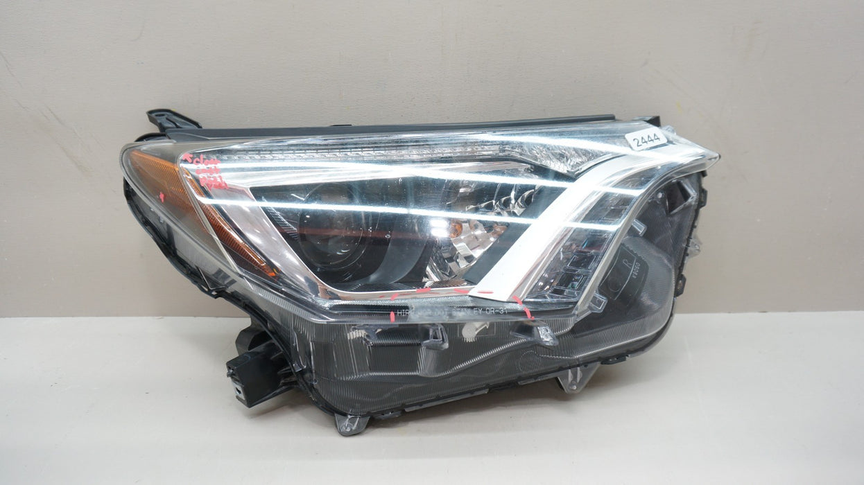 2016-2018 TOYOTA RAV4 RAV-4 FRONT RIGHT PASSENGER SIDE HALOGEN HEADLIGHT OEM