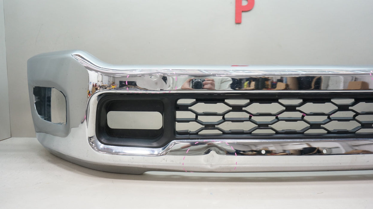 2019-2024 DODGE RAM 2500 3500 FRONT METAL CHROME BUMPER COVER OEM