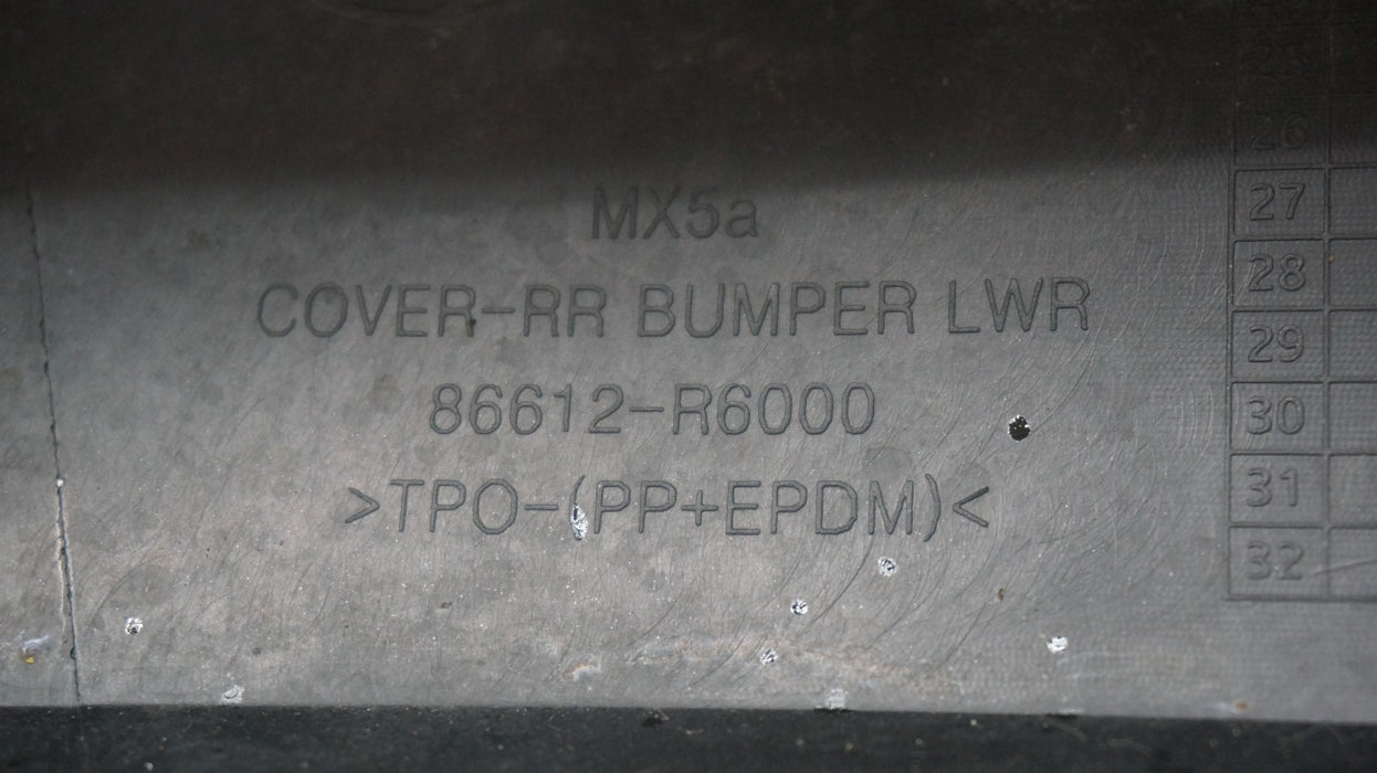 2024-2025 HYUNDAI SANTA FE REAR BUMPER COVER PANEL OEM 86612-R6000