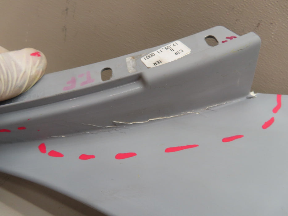 2012-2014 MCLAREN MP4-12C REAR RIGHT QUARTER PANEL FLARE MOLDING OEM 11A0396CP