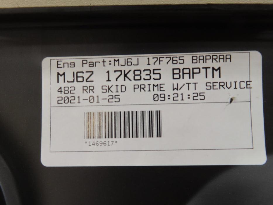 2020-2022 FORD ESCAPE REAR LOWER BUMPER COVER VALANCE OEM MJ6Z-17K835-BAPTM