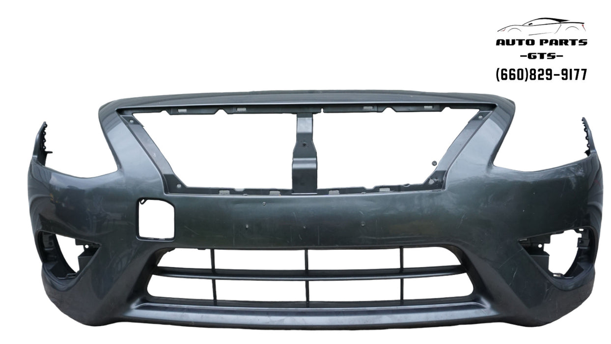 2015-2019 NISSAN VERSA FRONT BUMPER COVER OEM 620229KM0H 15 16 17 18 19