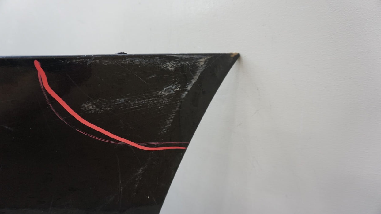 2011-2013 BMW 528I F10 SEDAN REAR BUMPER COVER PANEL W/ SENSOR HOLE OEM 7240372